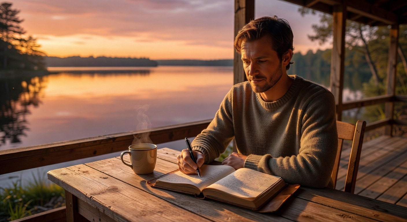 Daily reflection habit template